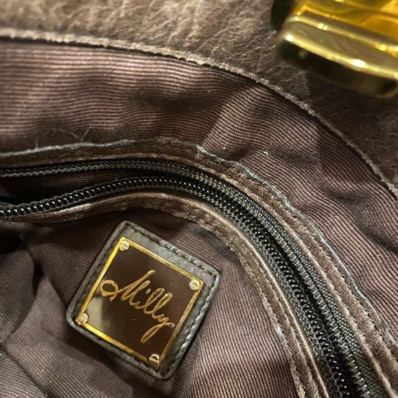 Milly designer Handbag w/ detachable long strap - Picture 7 of 10